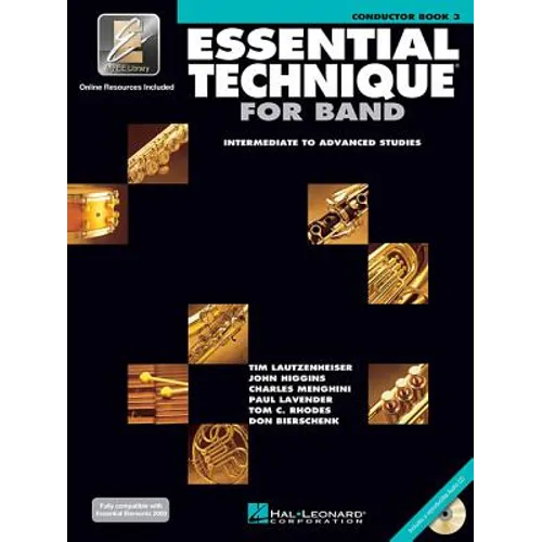 Essent Technique Band W/Eei Conductor Bk3 Includes Cdr & Online Media Ee2k Compatible