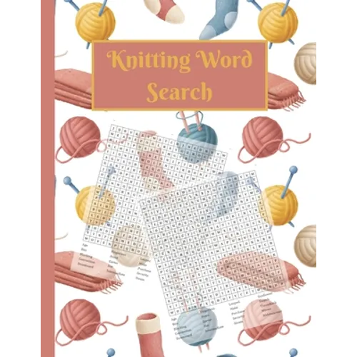 Knitting Word Search: Activity puzzle book for someone who loves to knit
