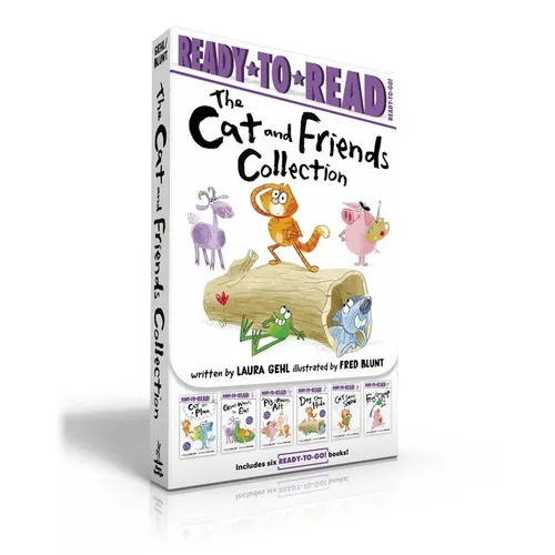 The Cat and Friends Collection (Boxed Set): Cat Has a Plan; Goat Wants to Eat; Pig Makes Art; Dog Can Hide; Cat Sees Snow; Frog Can Hop