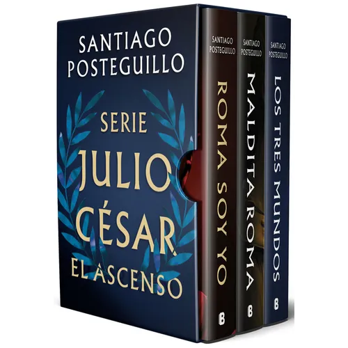 Estuche Serie Julio César: El Ascenso (Roma Soy Yo; Maldita Roma; Los Tres Mundos) / The Ascension Trilogy Boxed Set