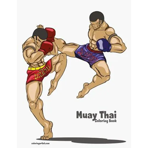 Muay Thai Coloring Book