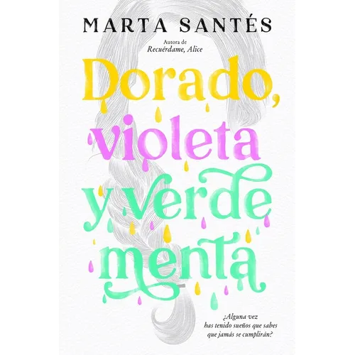 Dorado, Violeta Y Verde Menta