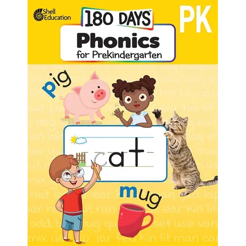 180 Days(tm) Phonics for Prekindergarten: Practice, Assess, Diagnose