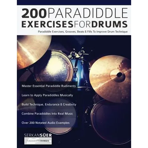200 Paradiddle Exercises for Drums
