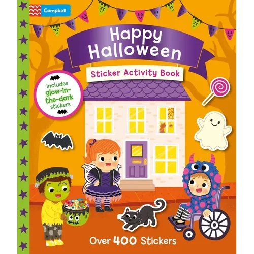 Happy Halloween Sticker Activity Book