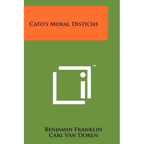 Cato's Moral Distichs