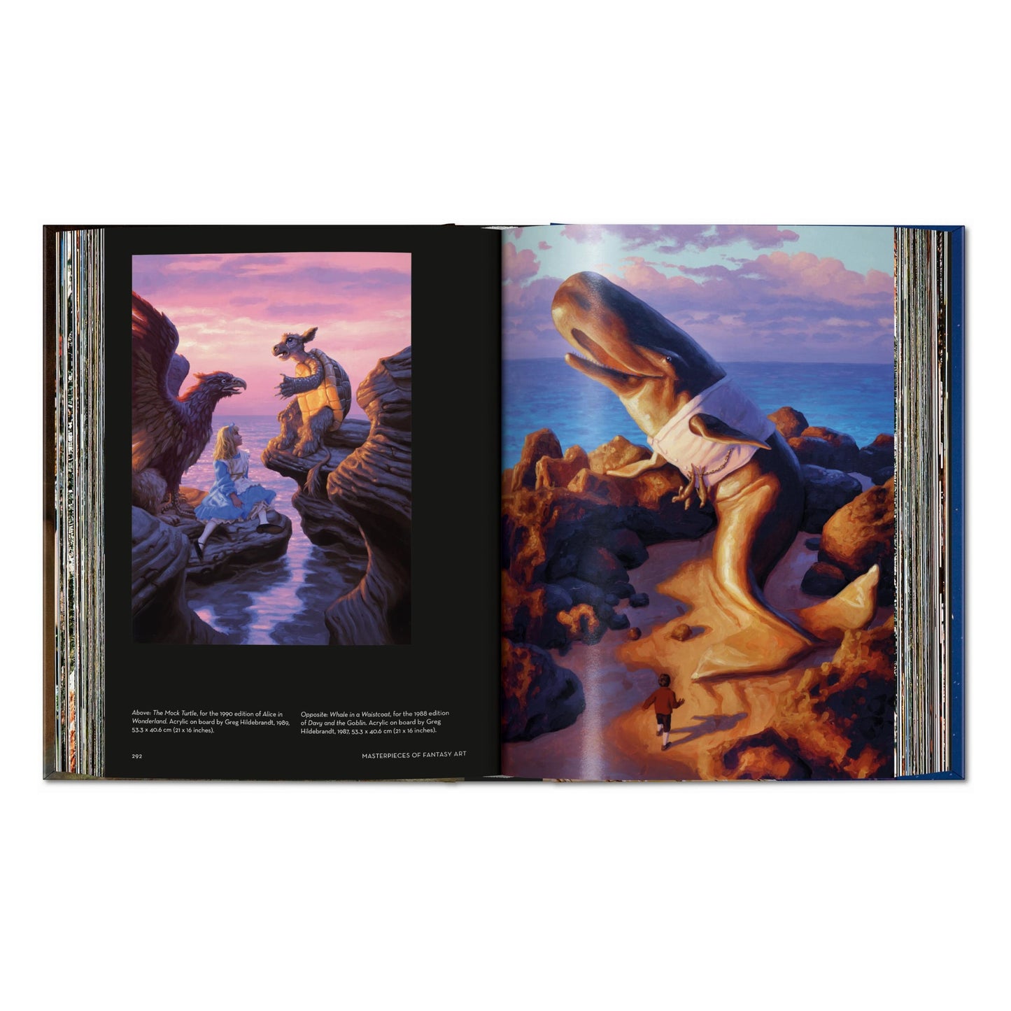 Masterpieces of Fantasy Art. 45th Ed. (German, French, English) Book