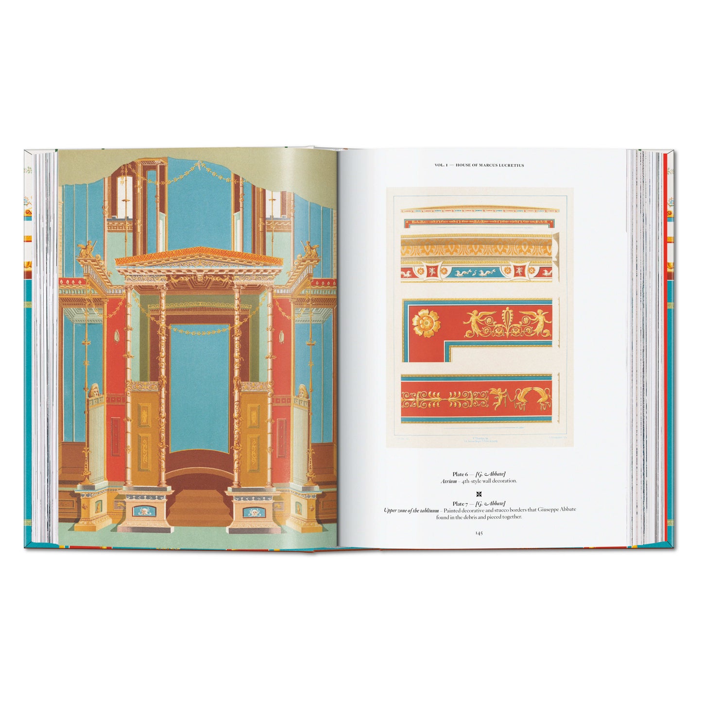 Fausto & Felice Niccolini. Houses and Monuments of Pompeii. 45th Ed. (English) Book