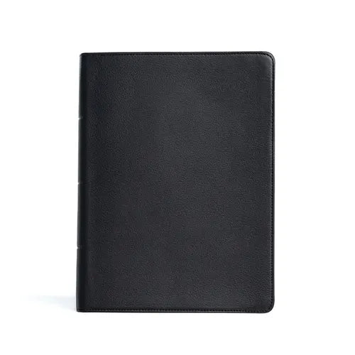 CSB Life Counsel Bible, Black Genuine Leather, Indexed: Practical Wisdom for All of Life