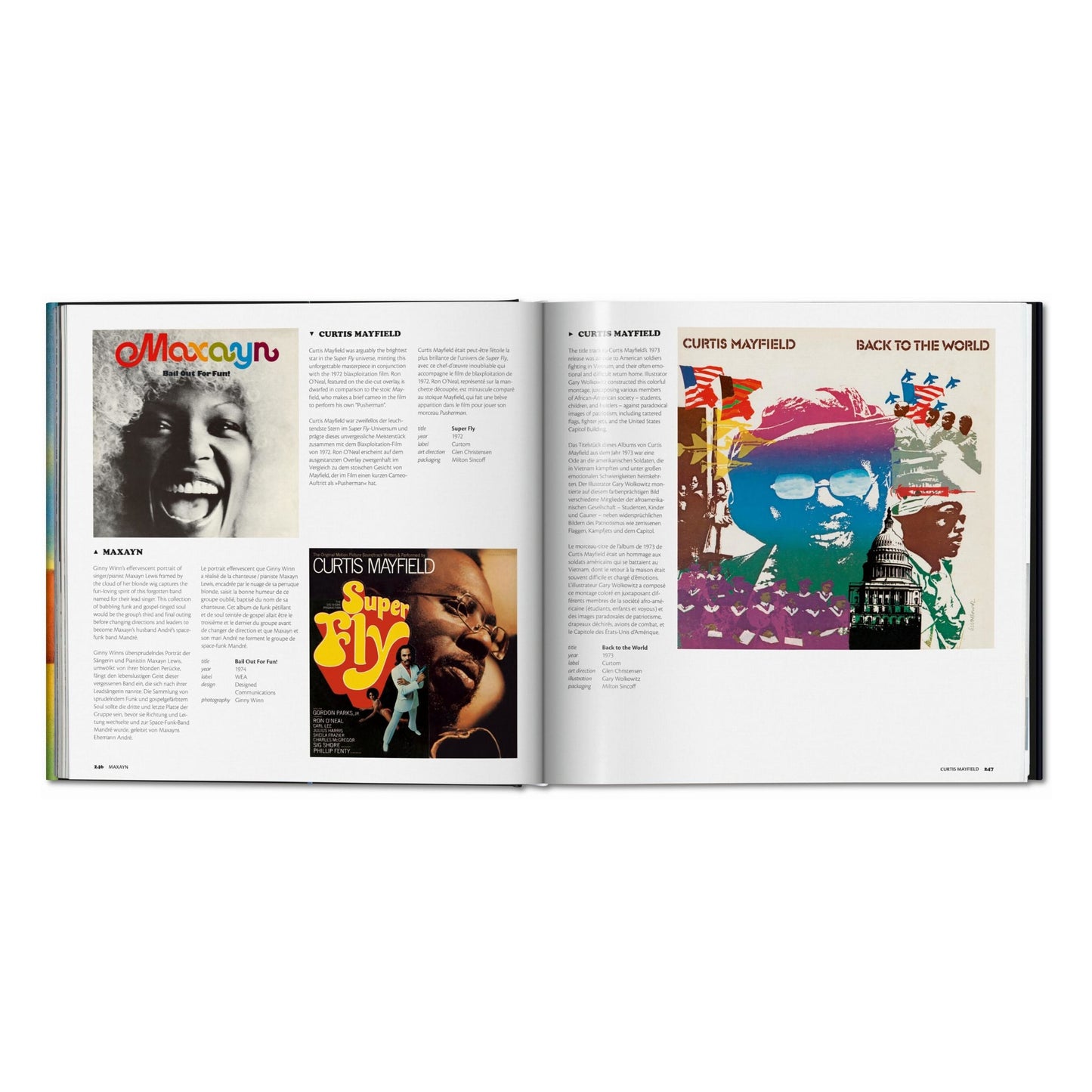Funk & Soul Covers (German, French, English) Book