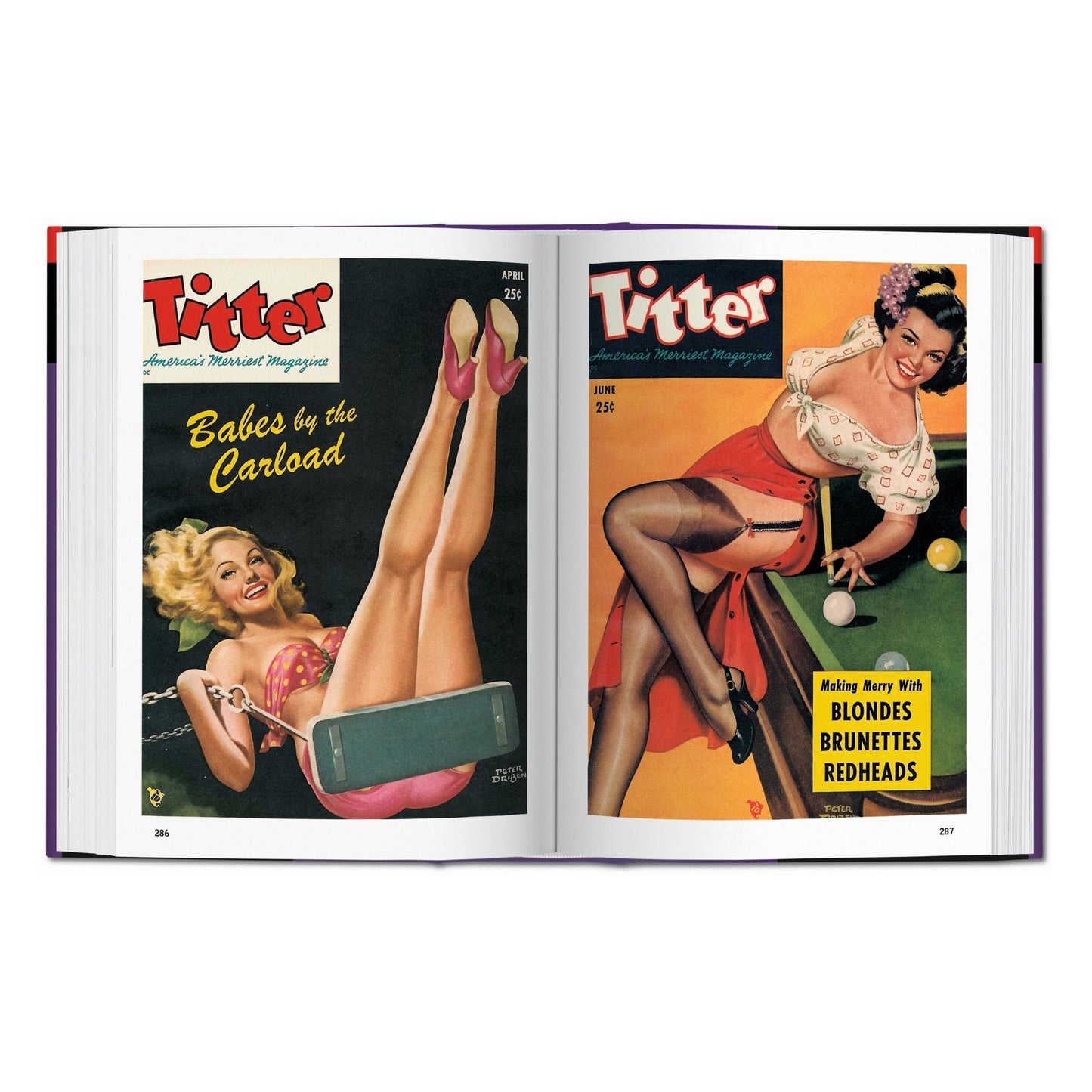 1000 Pin-Up Girls (German, French, English) Book