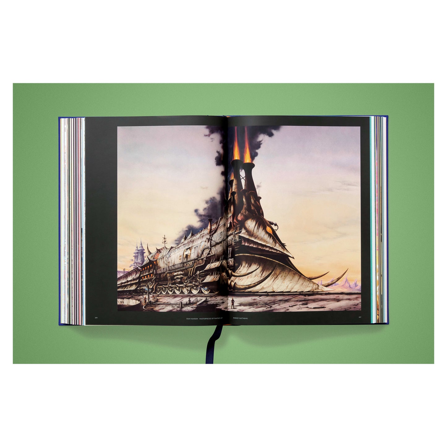 Masterpieces of Fantasy Art (German, French, English) Book
