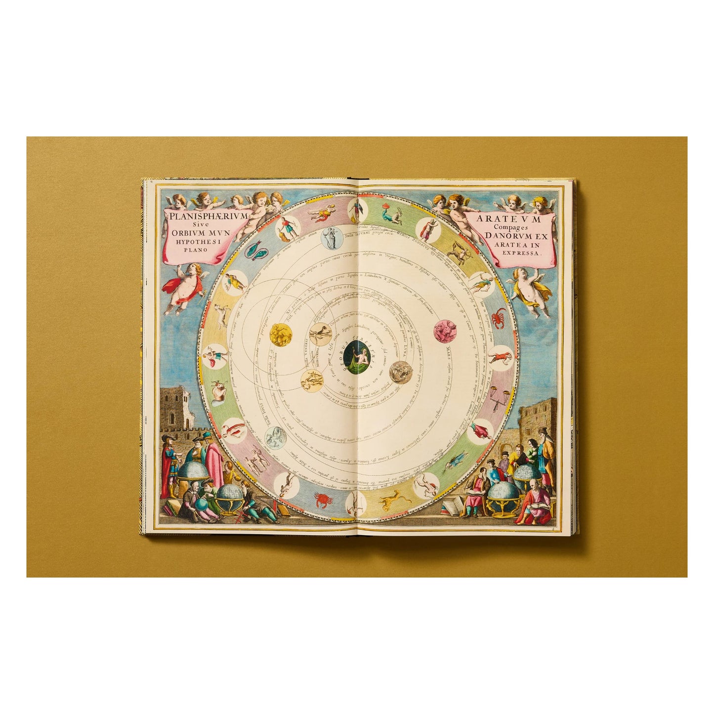 Cellarius Atlas (German, French, English) Book