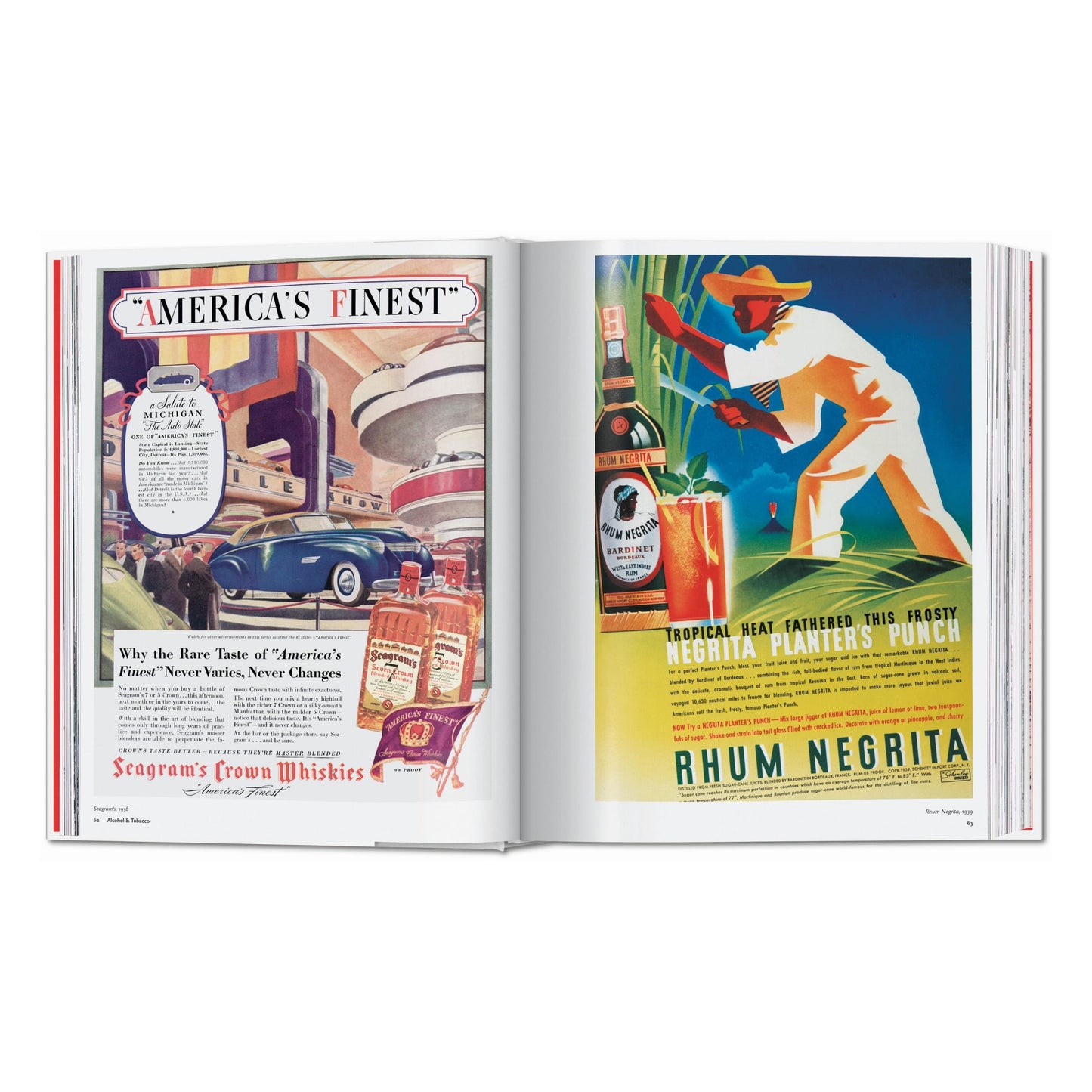 All-American Ads of the 30s (German, French, English) Book