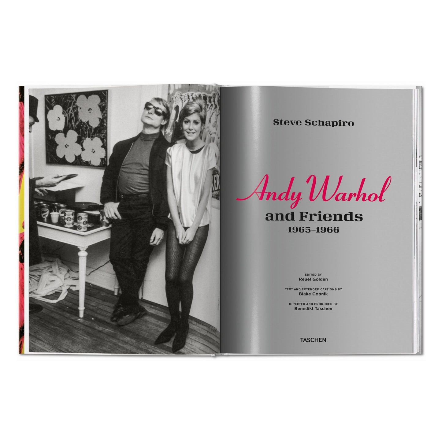 Steve Schapiro. Andy Warhol and Friends (English) Book