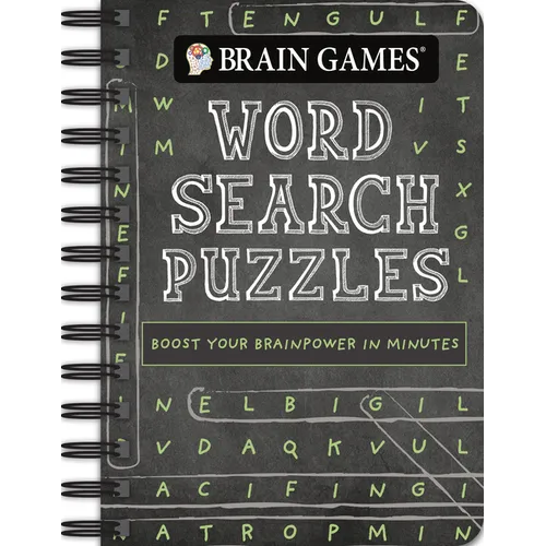 Brain Games - To Go - Word Search Puzzles (Chalkboard)
