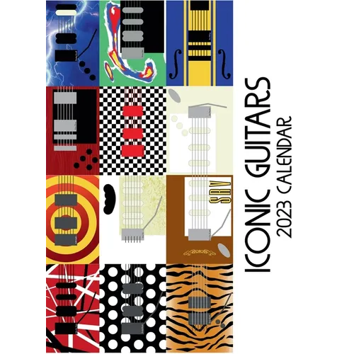 Iconic Guitars 2023 Calendar