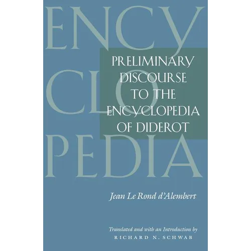 Preliminary Discourse to the Encyclopedia of Diderot