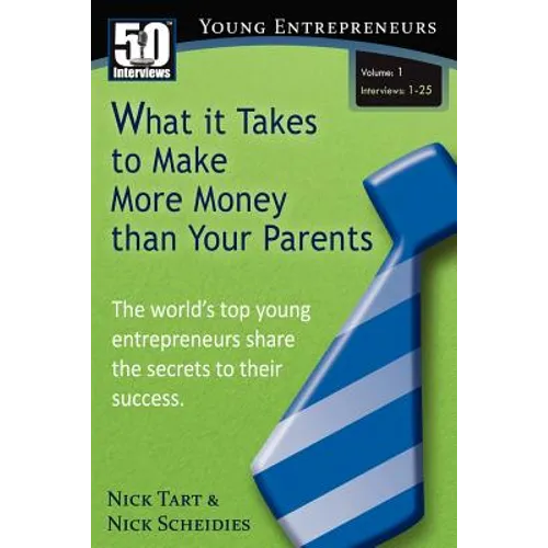 What it Takes to Make More Money than Your Parents (Vol. 1)