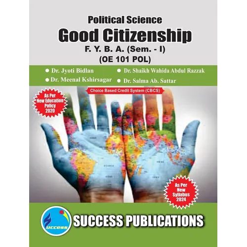 Good Citizenship(F.Y.B.A, Sem.-I) SPPU-Text(English)