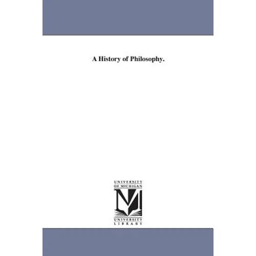 A History of Philosophy.