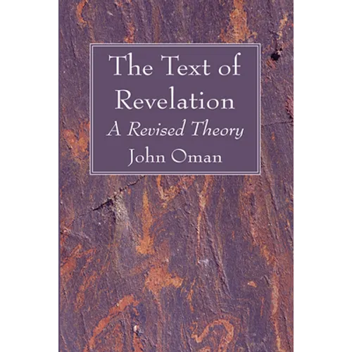 The Text of Revelation - Hardcover