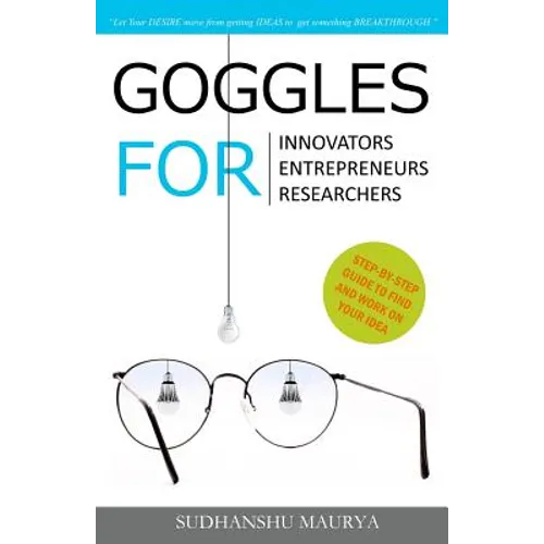 Goggles for Innovators, Entrepreneurs, Researchers