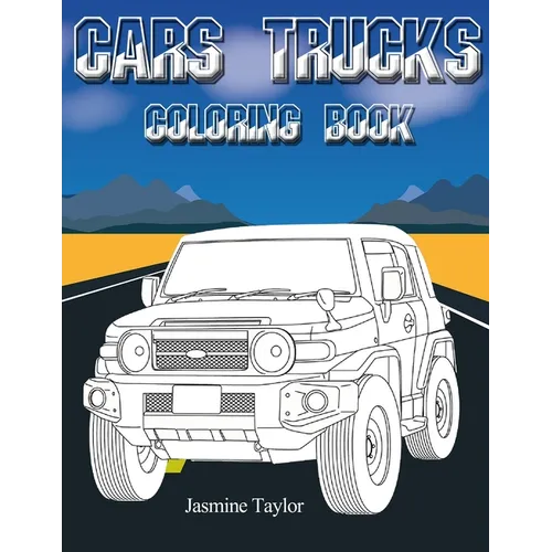 Cars Trucks Coloring Book