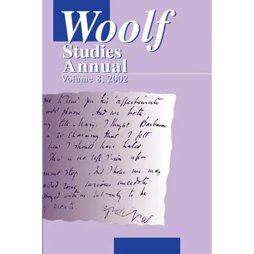 Woolf Studies Annual Volume 8