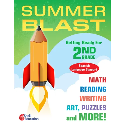 Summer Blast: Getting Ready for Second Grade (Spanish Language Support)