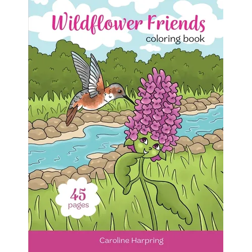 Wildflower Friends Coloring Book