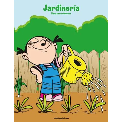 Jardinería libro para colorear 1