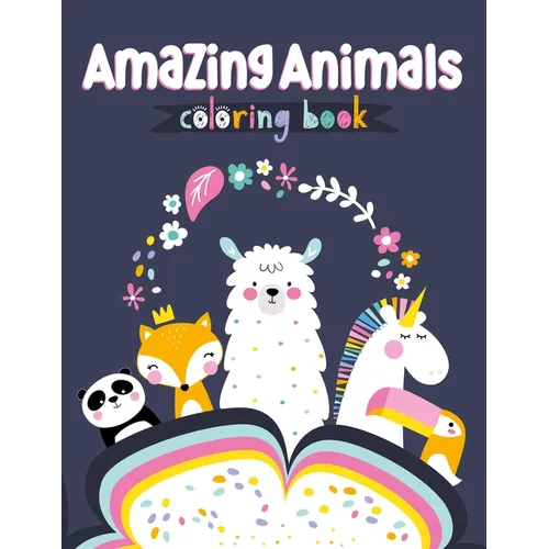 Amazing Animals Coloring Book