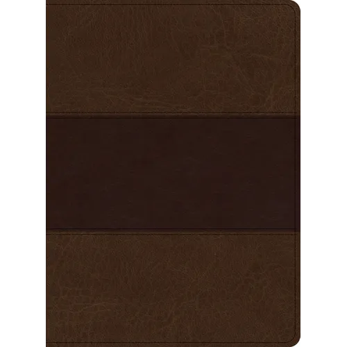 KJV Study Bible, Large Print Edition, Saddle Brown Leathertouch