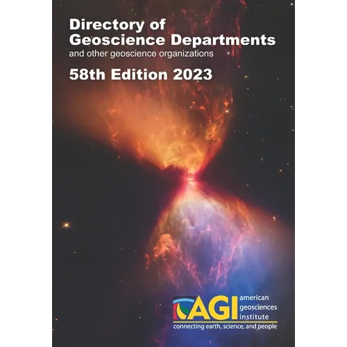 Directory of Geoscience Departments 2023: 58th Edition