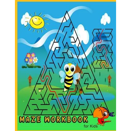Maze Workbook for kids: Activity book for children age 4-8, Game book