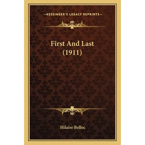 First And Last (1911)