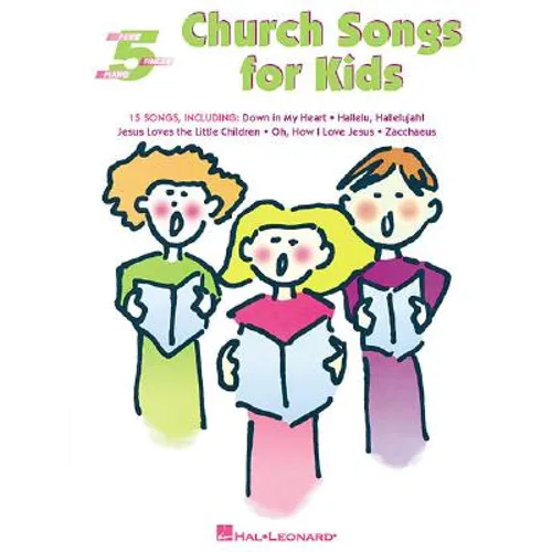 Church Songs for Kids: Five-Finger Piano