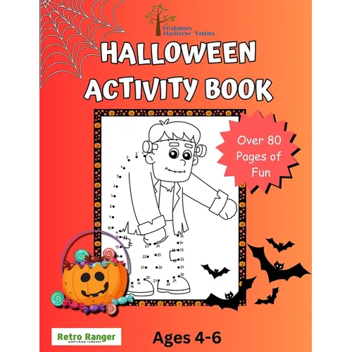 Hidden Hollow Tales Halloween Activity Book for Ages 4 to 6