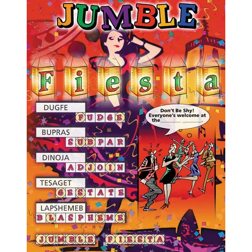 Jumble Fiesta: A Celebration of Jumbling Fun