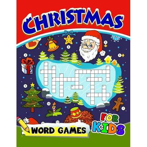 Christmas Word Games for Kids: Word search Activity book for boy, girls, kids Ages 2-4,3-5,4-8