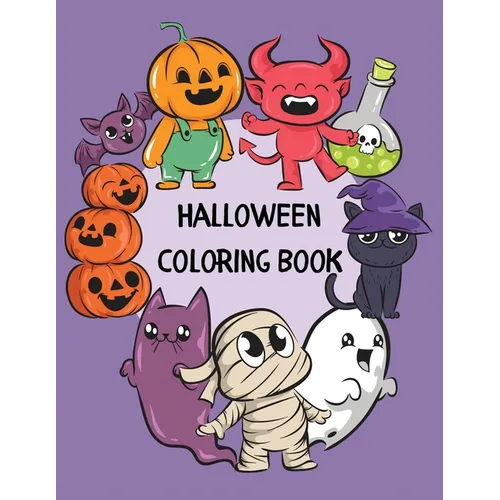 Halloween Coloring Book for Kids