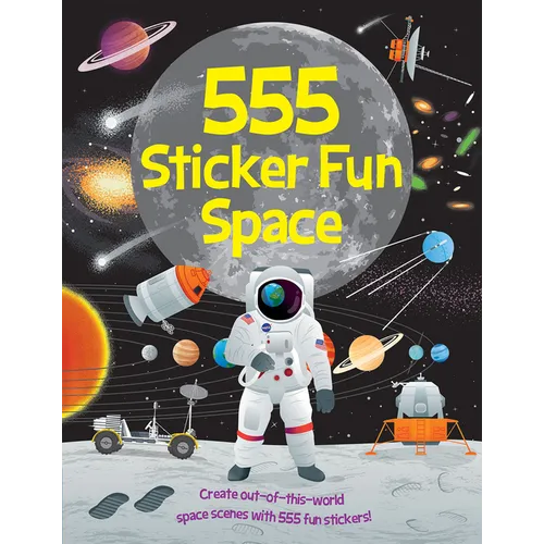 555 Sticker Fun - Space
