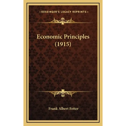 Economic Principles (1915)