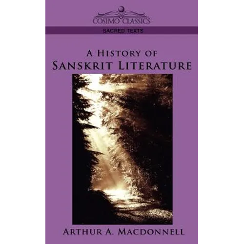 A History of Sanskrit Literature