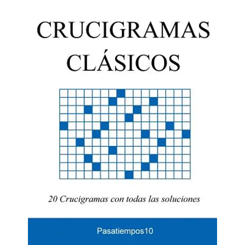 20 Crucigramas Clásicos