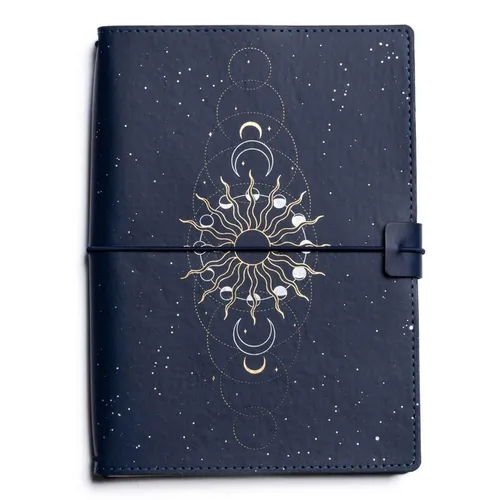 Sun Moon Rising Astrology Notebook Set: (Refillable Notebook)