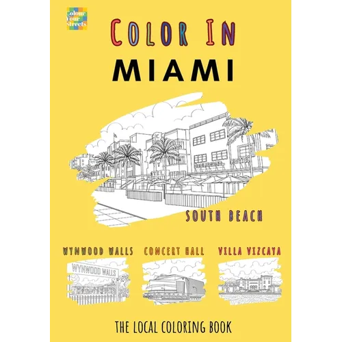 Miami Coloring Book