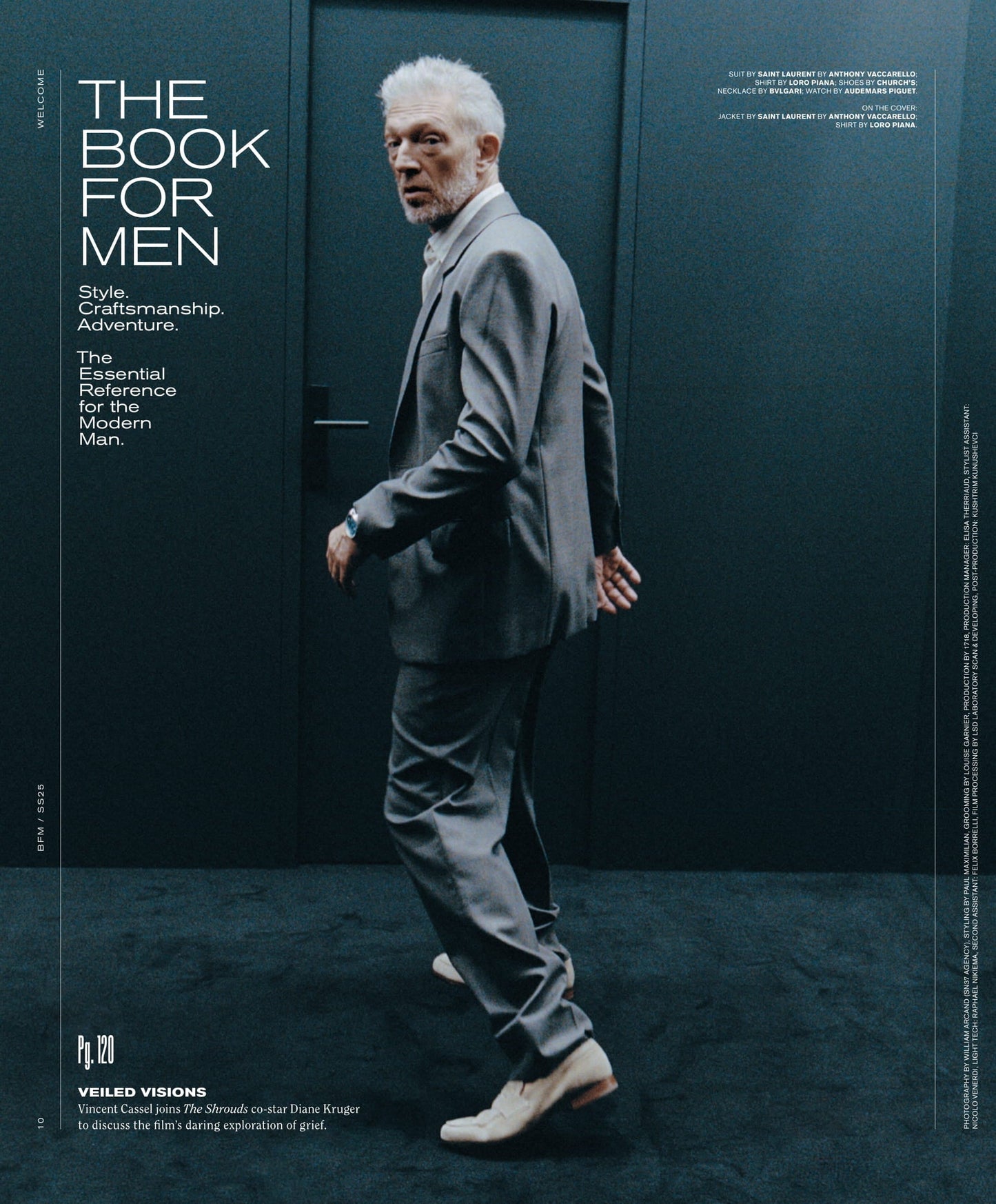 SHARP - The Book For Men: Spring & Summer 2025, Diane Kruger & Vincent Cassel On Grief, Growth & The Shrouds, Style, Craftsmanship, The Essential Reference For The Modern Man & More!