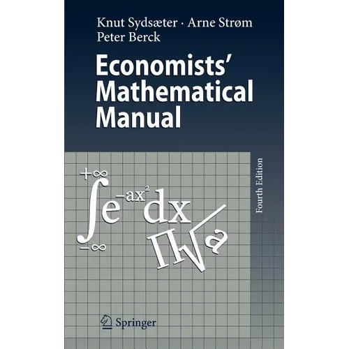 Economists' Mathematical Manual